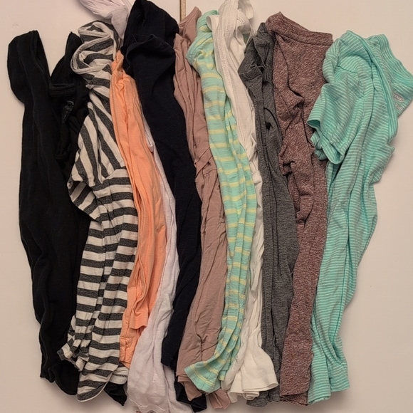 GAP Tops - Lot of 11 Casual Mixed Women’s Shirts Tops Tanks Bundle Solid Stripes - Size S